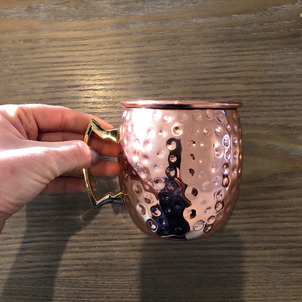 Set of 4 Copper Cups